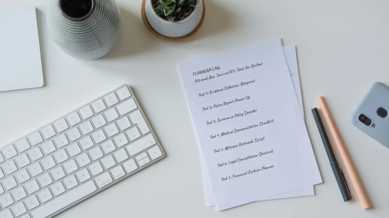 Hit-and-Run Survival Kit: Tools for Victims