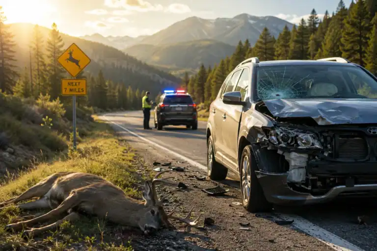 Animal Strike Accidents in Colorado: Deer, Elk, and the Laws That Govern Your Claim