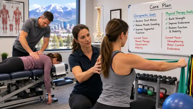 Chiropractic and Physical Therapy Together After a Crash: Why Insurers Call It Duplicative and Why They Are Usually Wrong