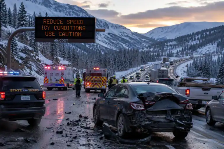 How Colorado’s Modified Comparative Negligence Rule Affects Multi-Vehicle Pileups on Mountain Roads