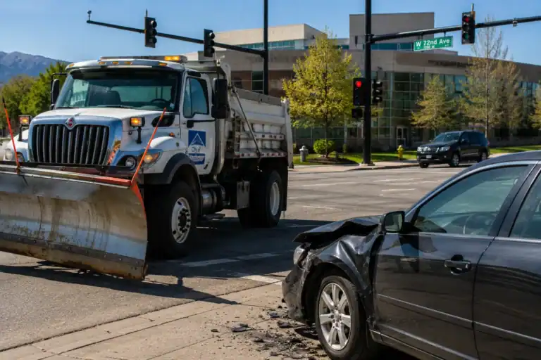 Hit by a Government Vehicle in Colorado: Suing a City, County, or State Agency Under CRS 24-10
