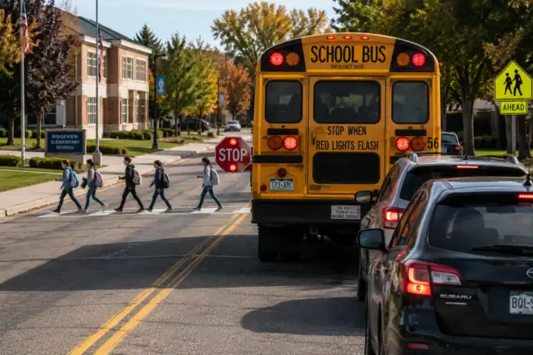 School Bus Stop-Arm Violations in Colorado: The Law, the Exception, and Who Is Liable