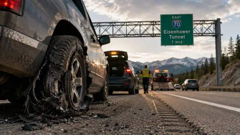 Tire Failure Crashes on Colorado Interstates: Why August Is the Worst Month and Who Is Responsible