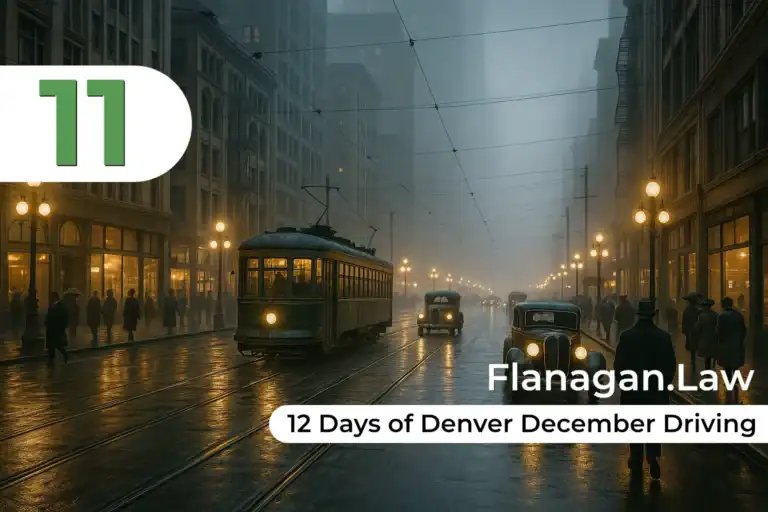 December Delivery Drivers and Denver Winter Crashes