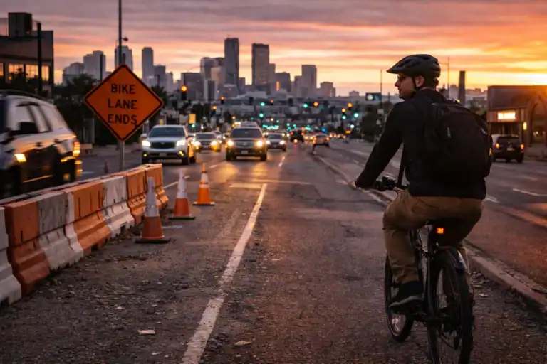 Bicycle Infrastructure Gaps on Denver’s Major Corridors: Where Cyclists Face the Highest Risk