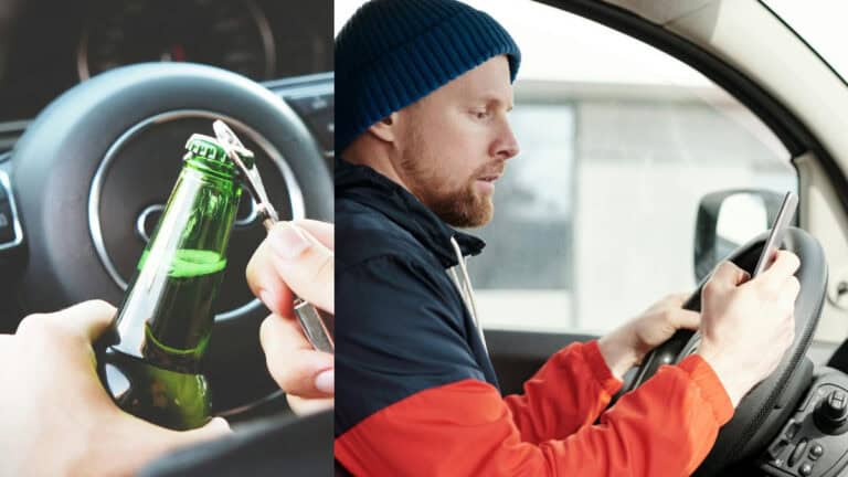 Drunk Driving vs. Distracted Driving: Understanding the Legal Differences in Colorado