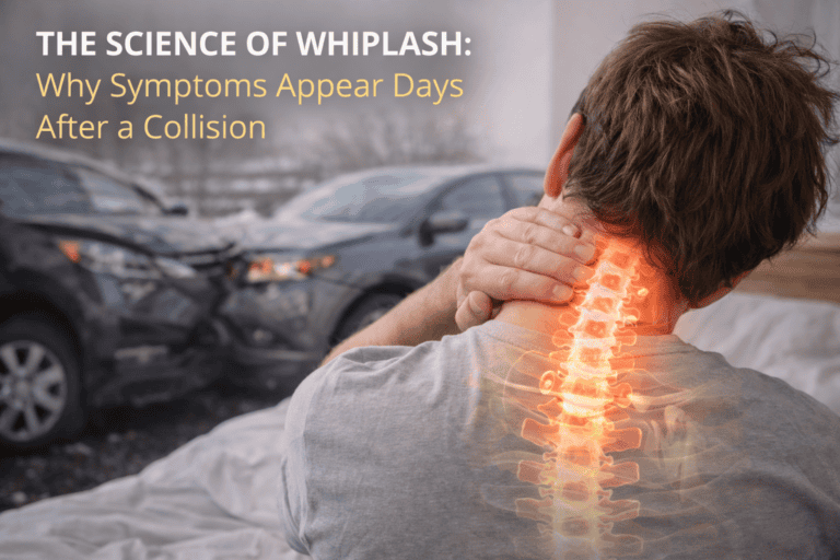The Science of Whiplash: Why Symptoms Appear Days After a Collision